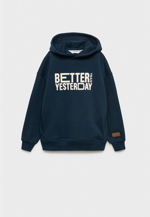 MANGO - Sweatshirt better - navy