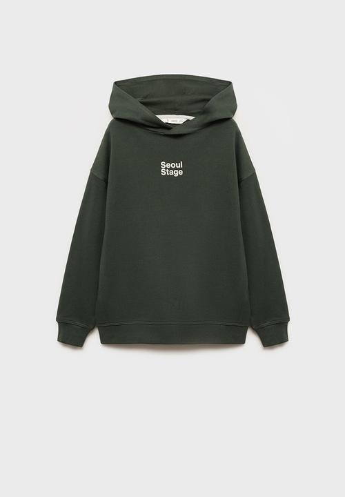 MANGO - Sweatshirt seoul - medium green