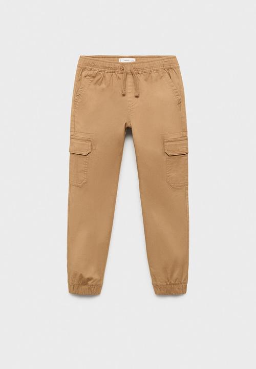 MANGO - Trousers kenia - medium brown