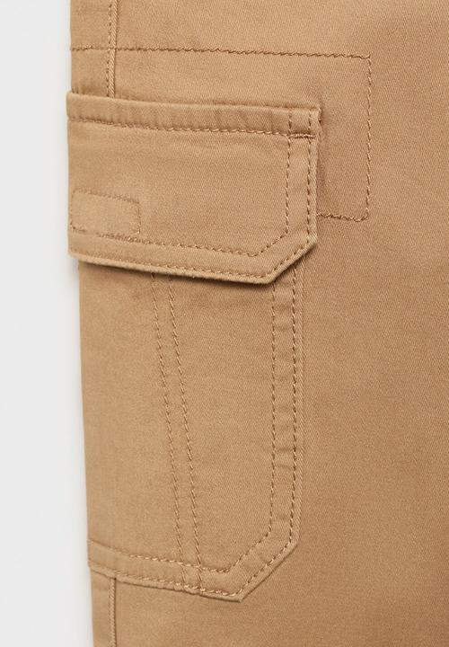 MANGO - Trousers kenia - medium brown