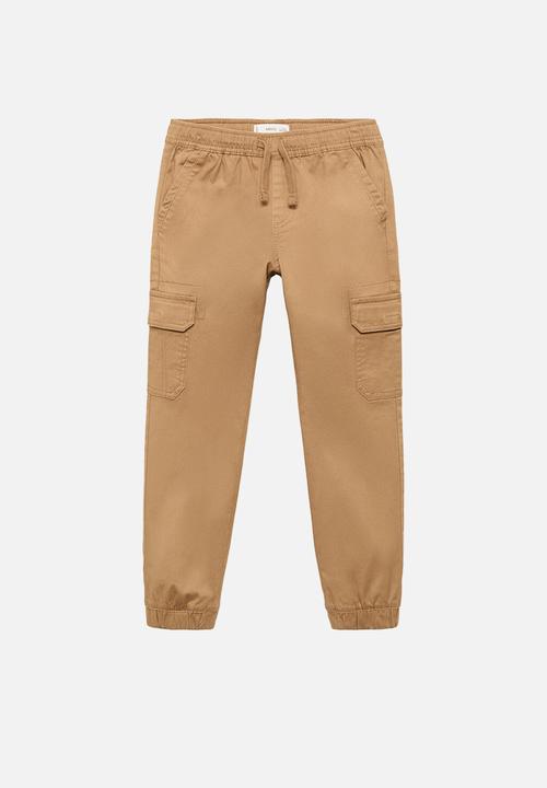 MANGO - Trousers kenia - medium brown