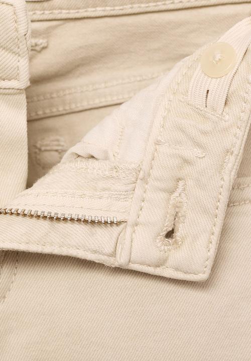 MANGO - Jeans lowrise - light/pastel brown
