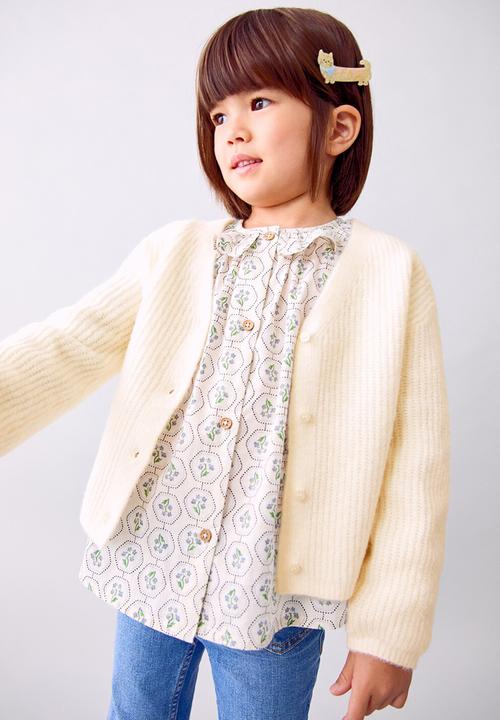 MANGO - Cardigan freya - natural