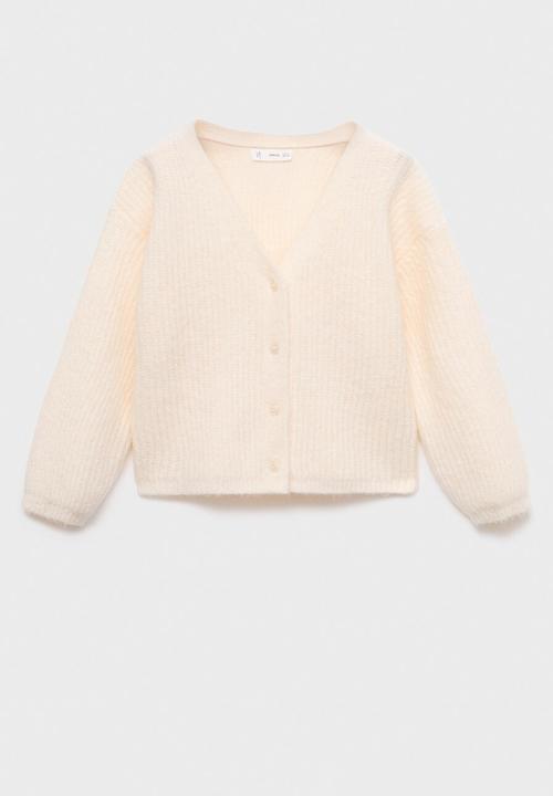 MANGO - Cardigan freya - natural
