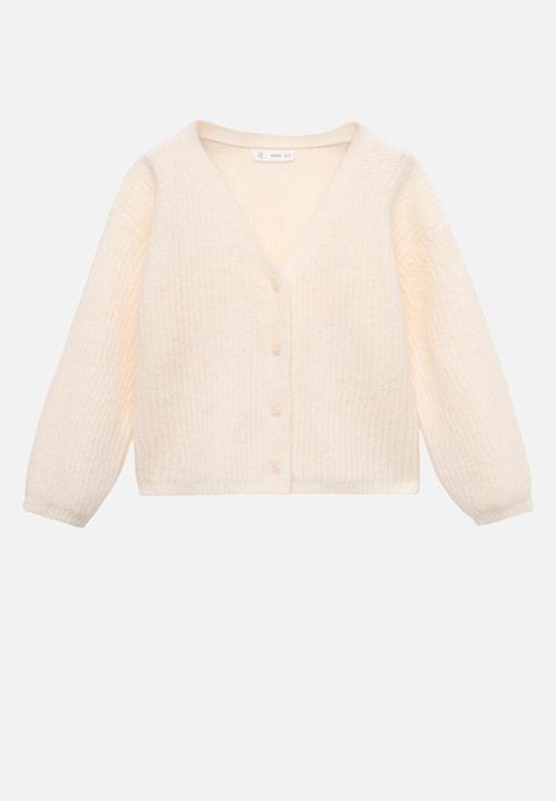 MANGO - Cardigan freya - natural