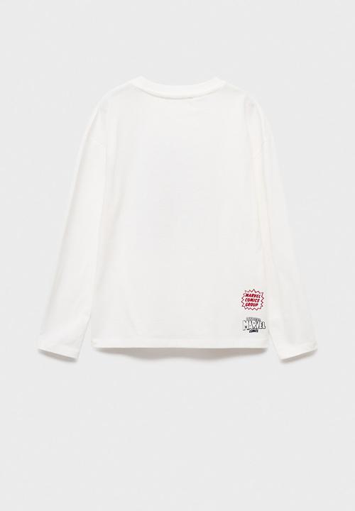 MANGO - T-shirt avecomic - natural