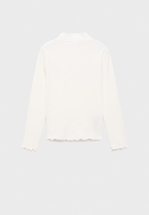 MANGO - T-Shirt Turborib -Natural