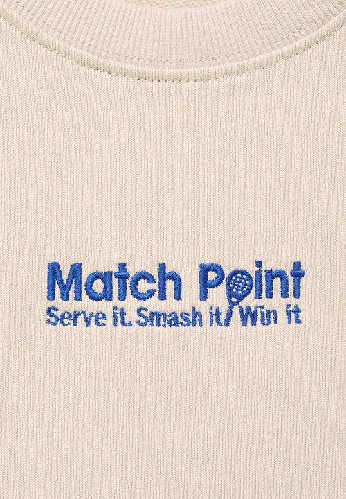 MANGO - Sweatshirt play - light pastel brown