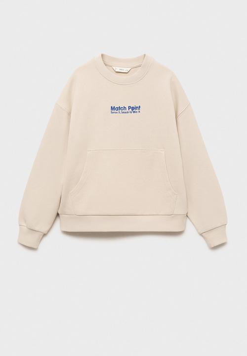 MANGO - Sweatshirt play - light pastel brown