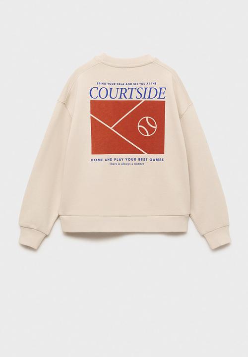 MANGO - Sweatshirt play - light pastel brown