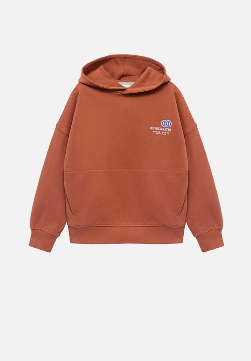 MANGO - Sweatshirt reves - medium orange