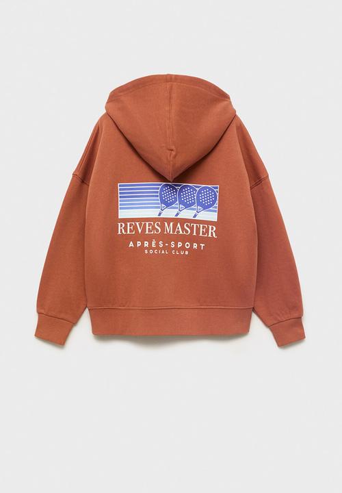 MANGO - Sweatshirt reves - medium orange