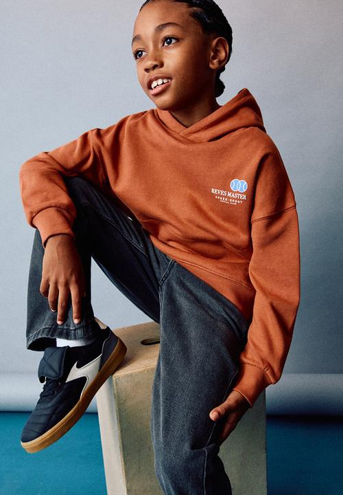 MANGO - Sweatshirt reves - medium orange