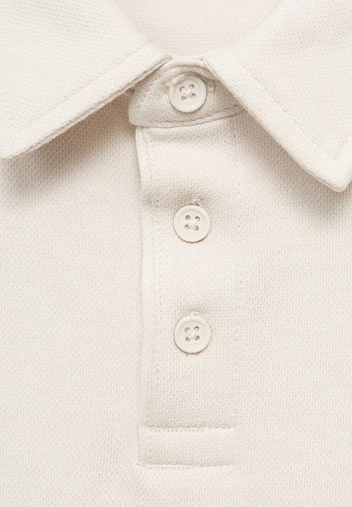 MANGO - Sweatshirt polos - natural