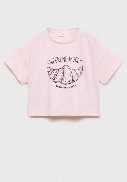 MANGO - T-shirt week - pink
