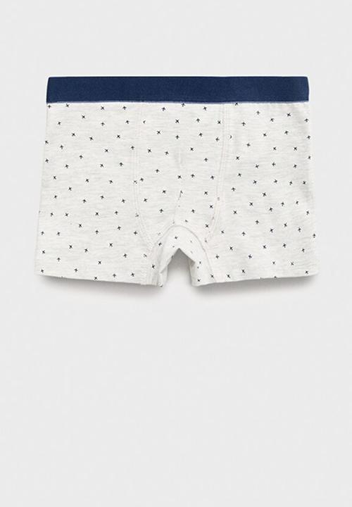 MANGO - Boxers travelb - medium blue