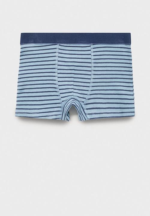 MANGO - Boxers travelb - medium blue
