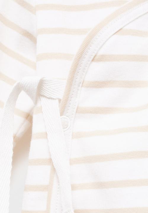 MANGO - T-shirt lujanc - light pastel brown