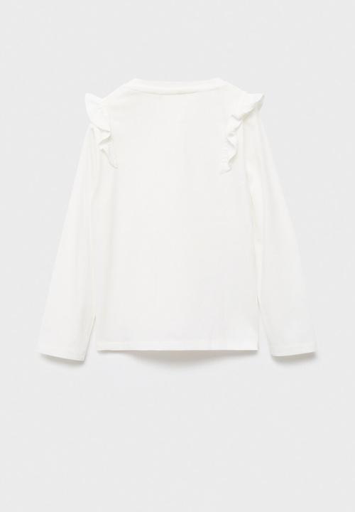 MANGO - T-shirt italy - natural