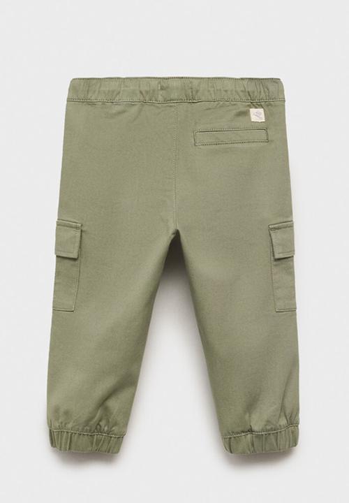 MANGO - Trousers keniab - khaki