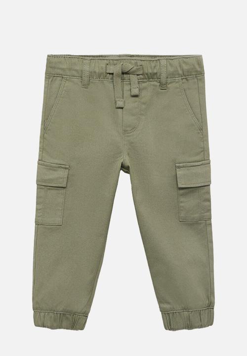 MANGO - Trousers keniab - khaki