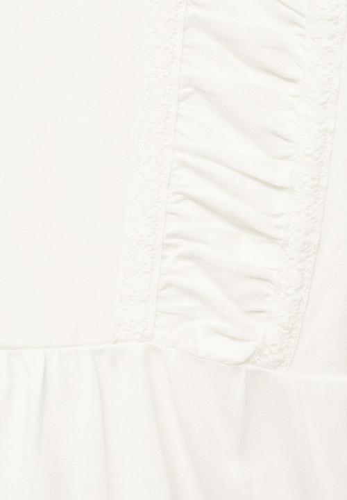 MANGO - T-shirt entre - natural