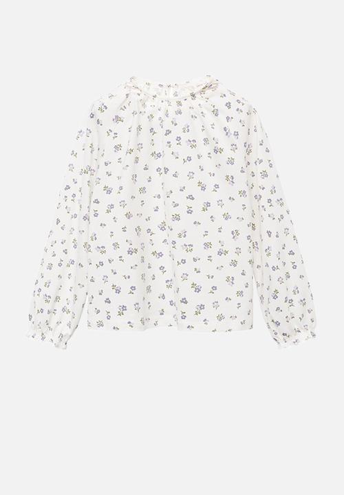 MANGO - T-shirt bouquet - natural