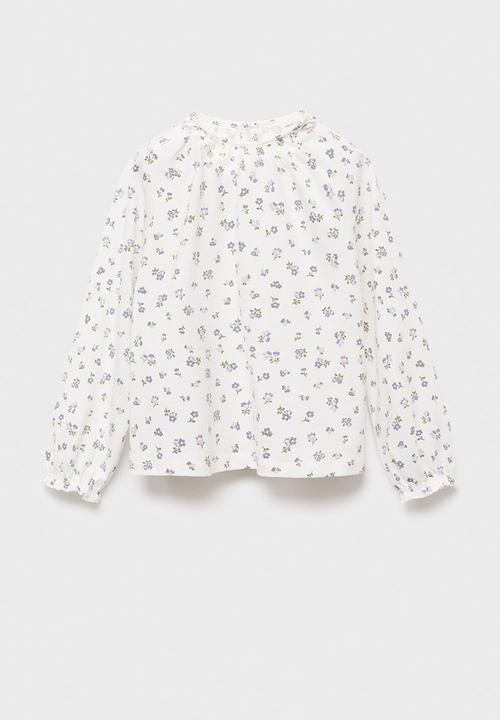 MANGO - T-shirt bouquet - natural