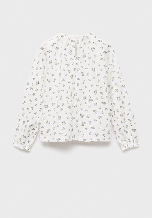 MANGO - T-shirt bouquet - natural