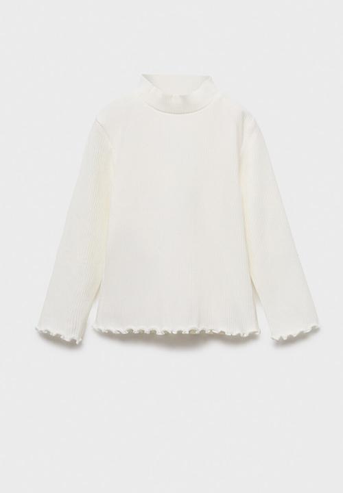 MANGO - T-Shirt TURBIRIB - Natural