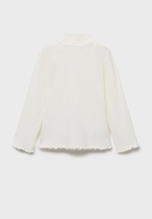 MANGO - T-Shirt TURBIRIB - Natural