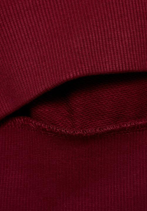 MANGO - Sweatshirt lundi - dark red