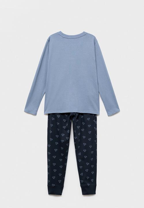 MANGO - Pyjama superman - medium blue