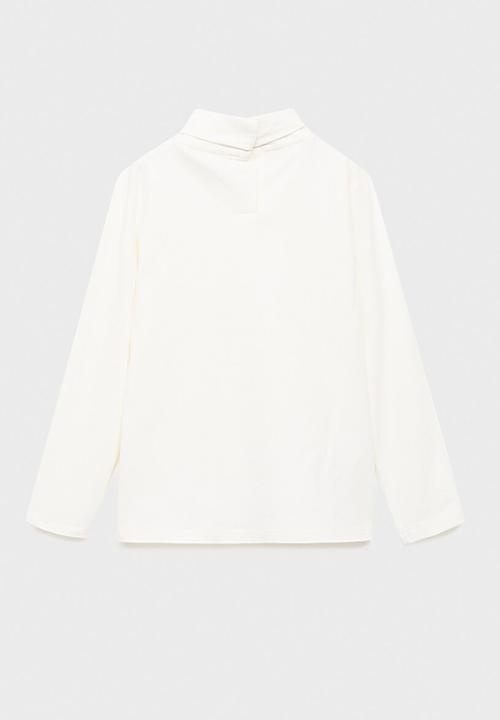 MANGO - T-shirt turbob - natural