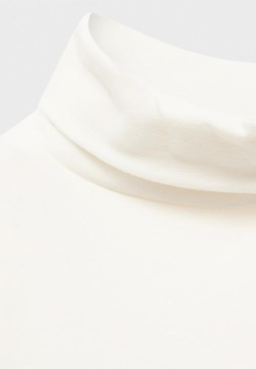 MANGO - T-shirt turbob - natural