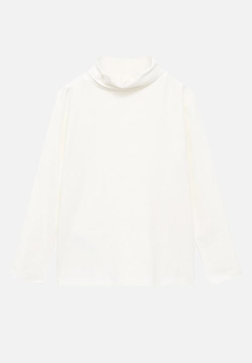 MANGO - T-shirt turbob - natural