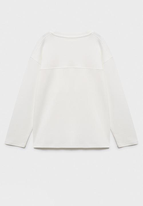 MANGO - T-shirt nubasic - natural
