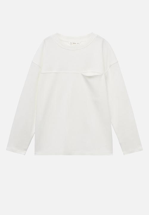 MANGO - T-shirt nubasic - natural