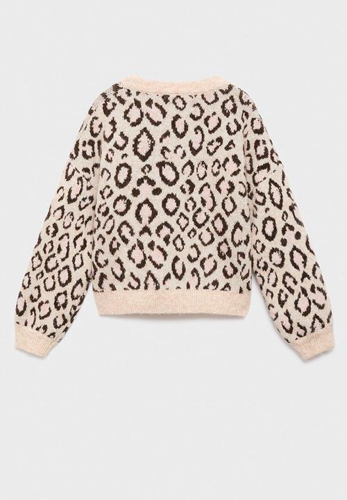 MANGO - Sweater MEOW - Light/Pastel Brown