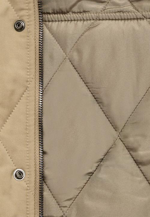 MANGO - Padded jacket -beige
