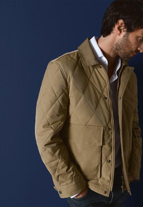 MANGO - Padded jacket -beige