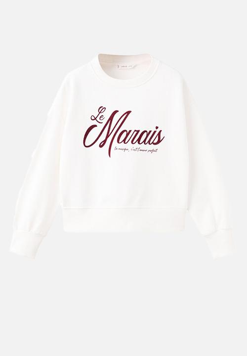 MANGO - Sweatshirt VIVRE - Natural