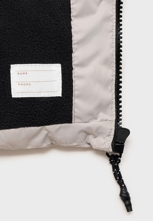MANGO - Puffer coat america - light/pastel brown