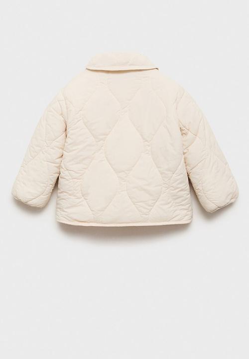 MANGO - Puffer coat husky1 - light beige