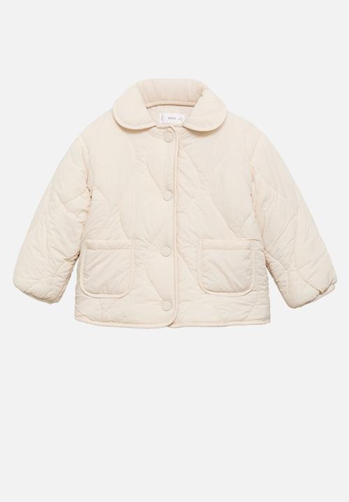 MANGO - Puffer coat husky1 - light beige