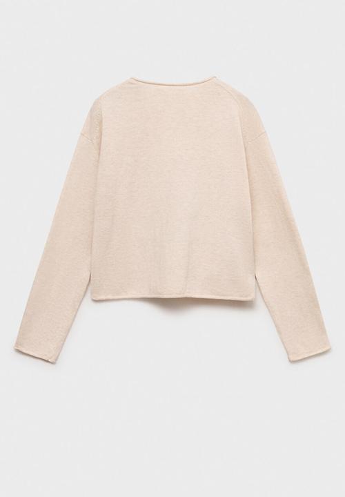 MANGO - Cardigan emma - light beige