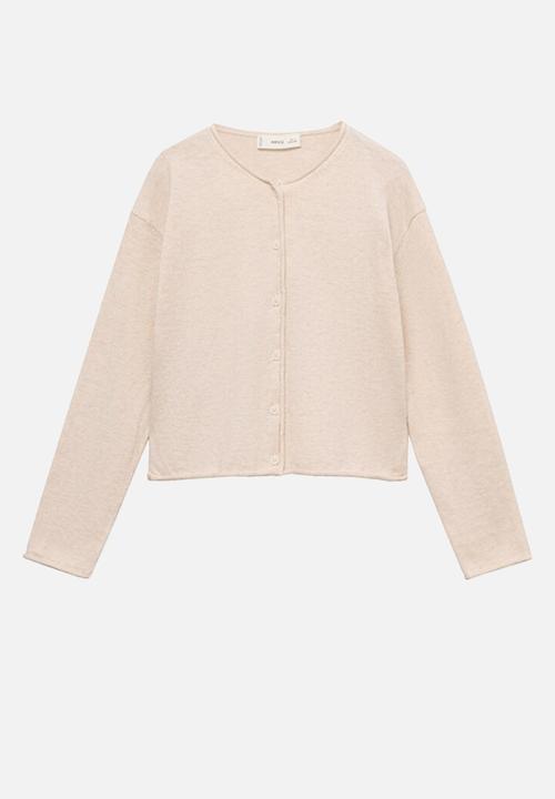 MANGO - Cardigan emma - light beige