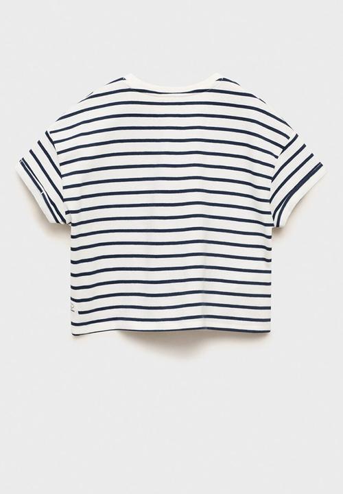 MANGO - T-shirt rita - natural