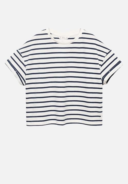MANGO - T-shirt rita - natural