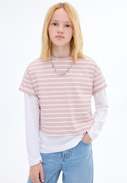MANGO - T-shirt rita - pink